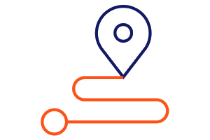 Rutas programadas o bajo demanda.